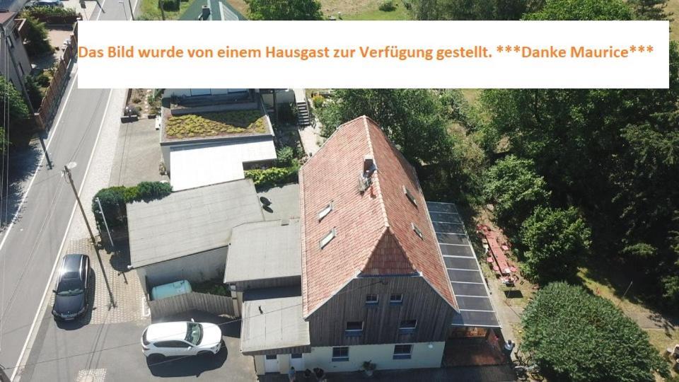 Pension Elbkiosk Kleinzadel Exteriör bild